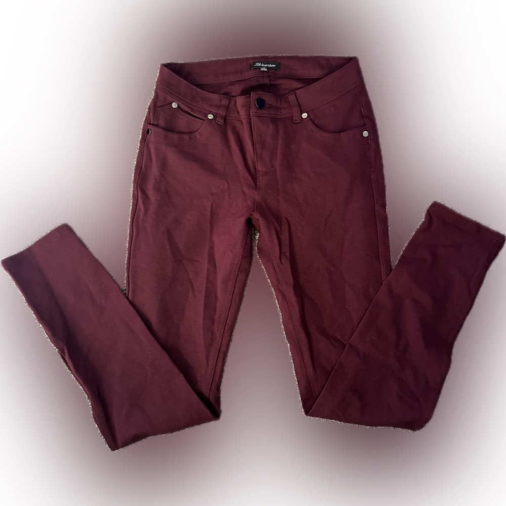 Shinestar Maroon Women's Jeggings